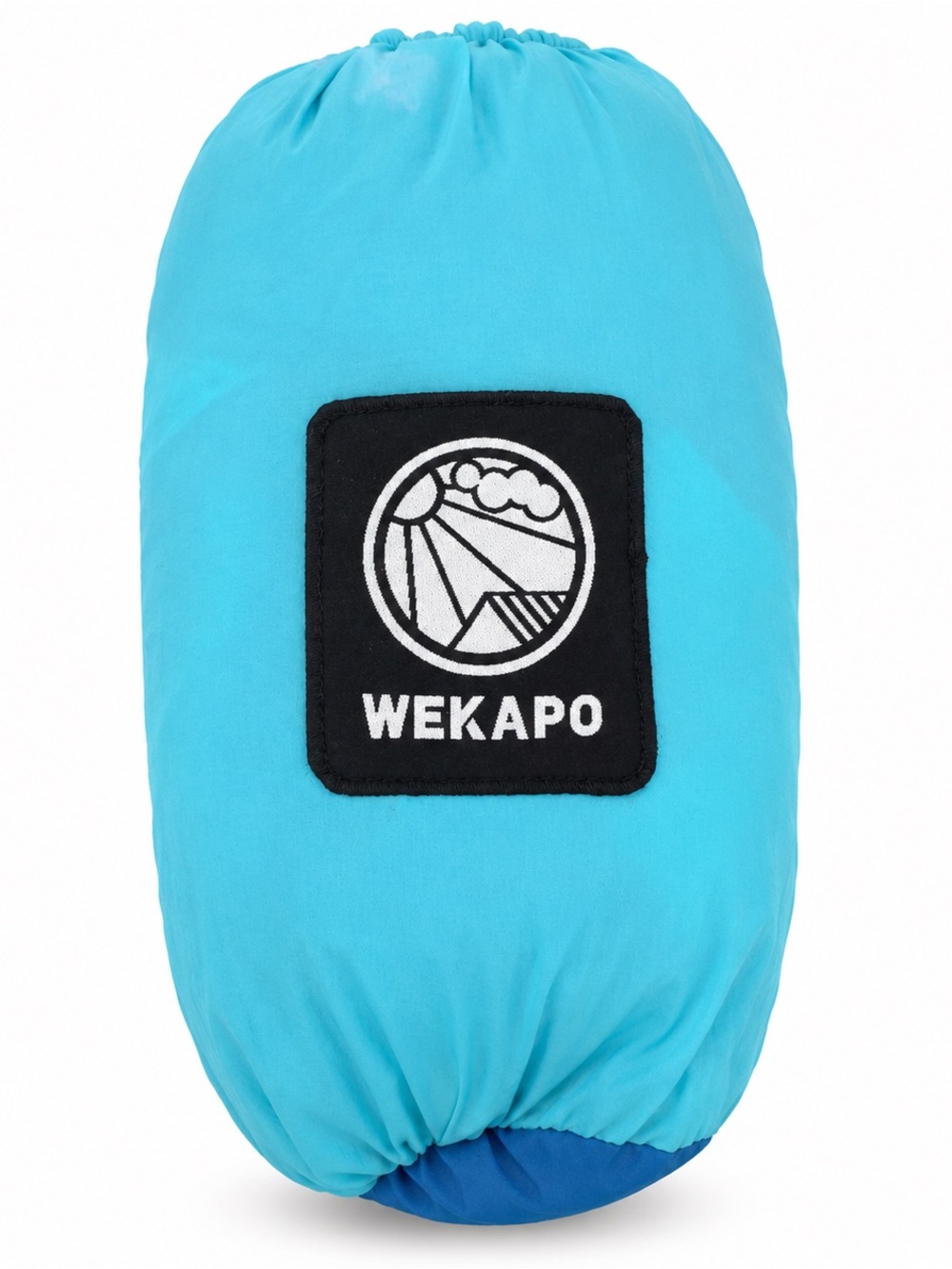 WEKAPO Inflatable Air Lounger Hammock Sofa Blue Portable Outdoor Chair